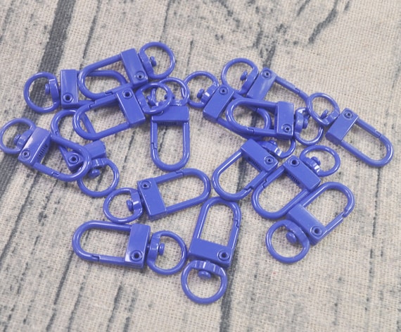 100pcs Keychain Hooks with Key Rings Keychain Clip Hooks With