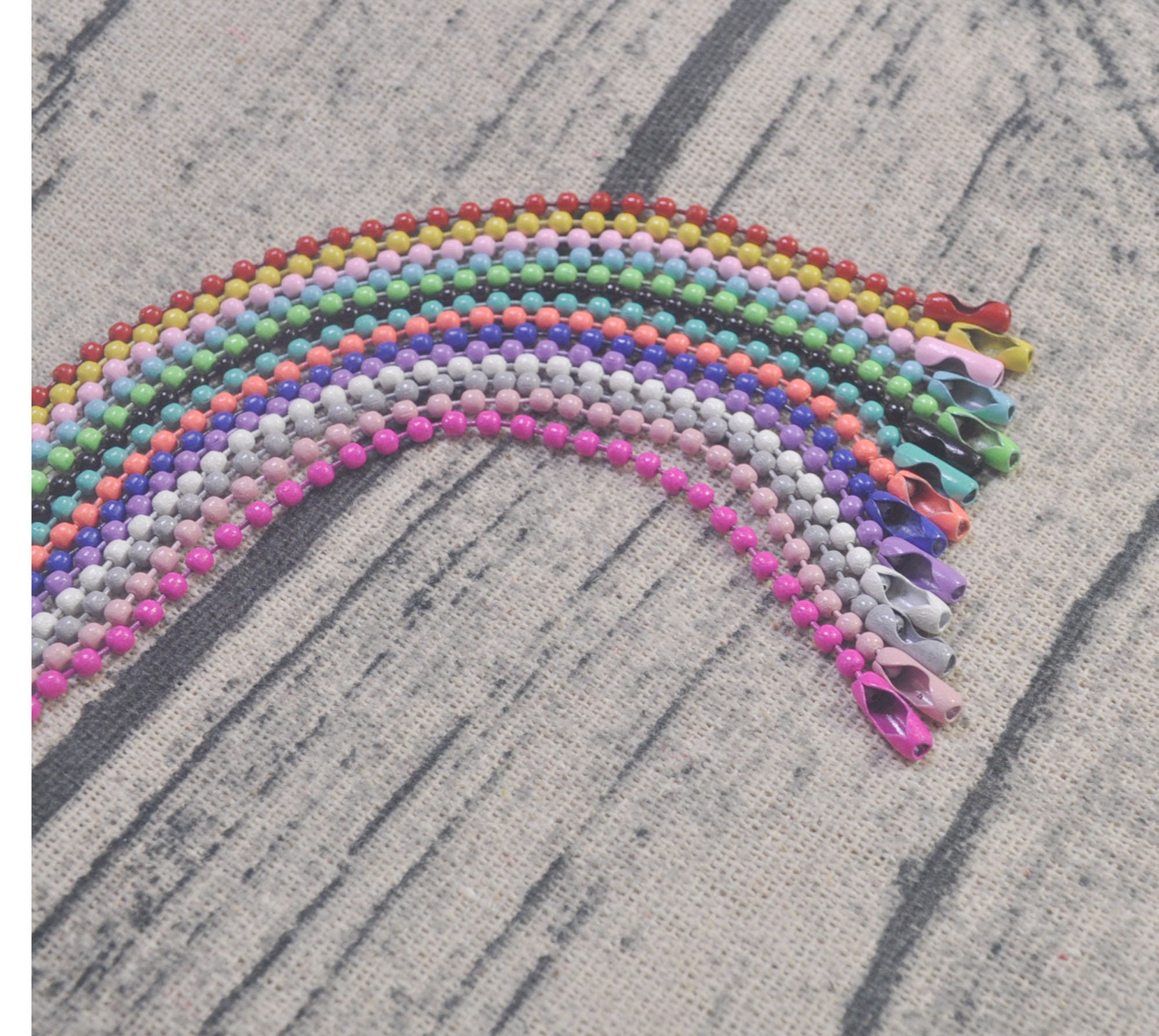 Wholesale 10100pcs 12CM Multicolor Ball Chain Key Chains4.5 Etsy UK