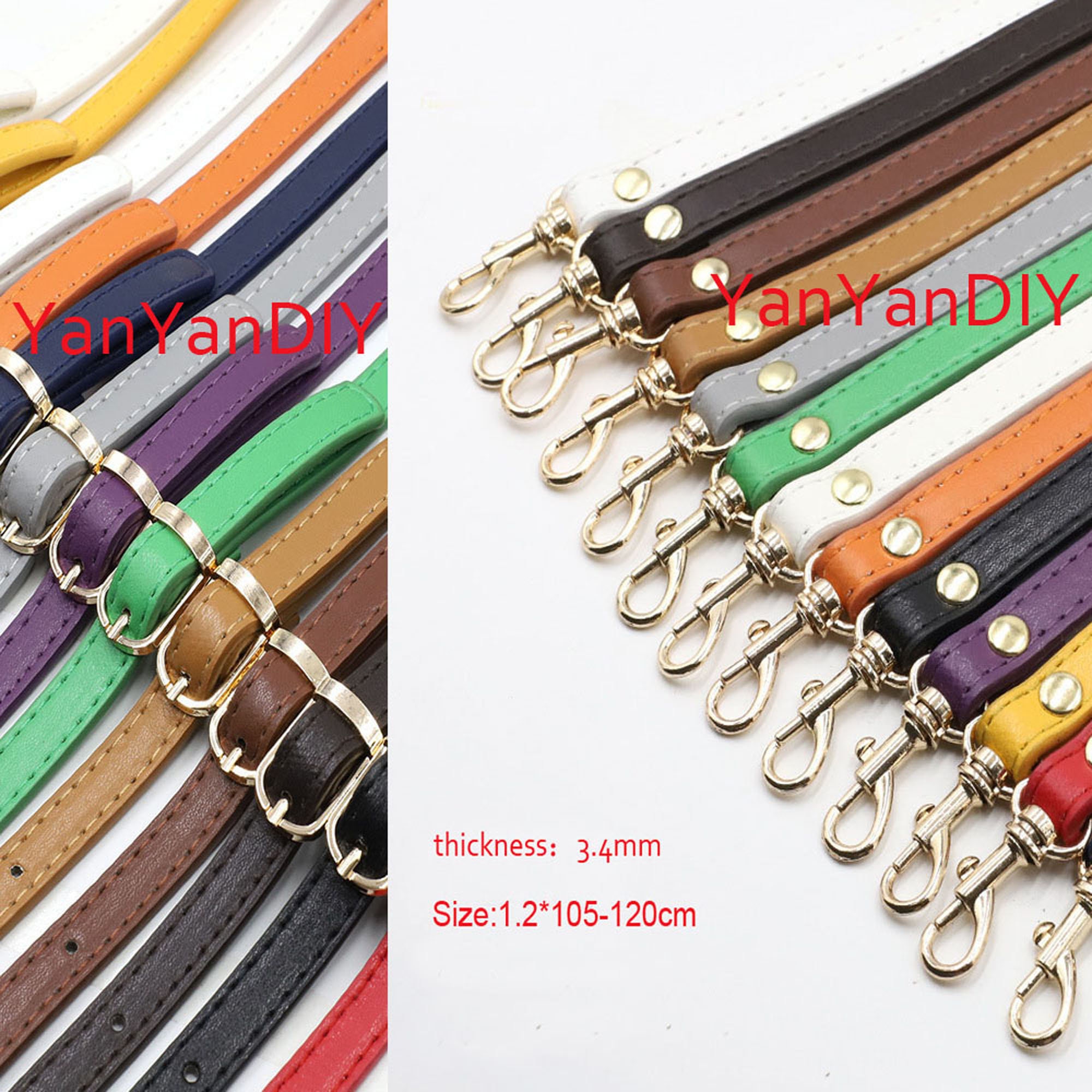 110cm/120cm/130cm Honey Vachetta Leather Tanned Crossbody Strap Replacement  For Luxury Small Purse - AliExpress