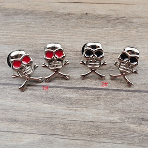 2Pcs/5Pcs Skull Shoe Bucklets,Alloy Skull hand Shoe Charm,Punk Shoe Charm,Shoe Accessories,Shoe Decoration,for Shoe Charm Supplies