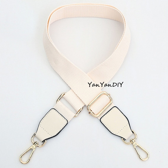 White leather purse strap sale