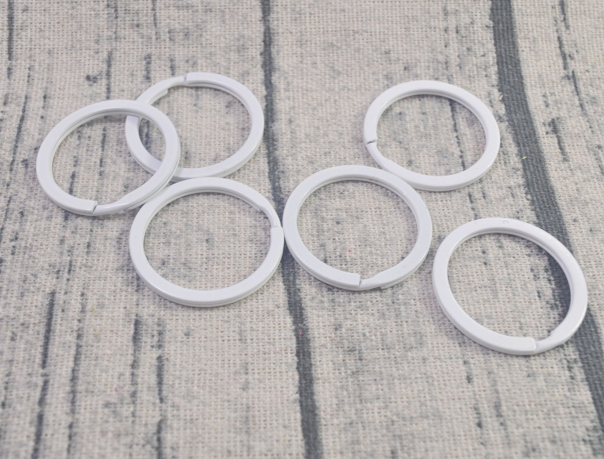 Zox Key Rings 10,30,50pcs Wholesale Key Ring Findings,colorful Blank Split Rings,key ...
