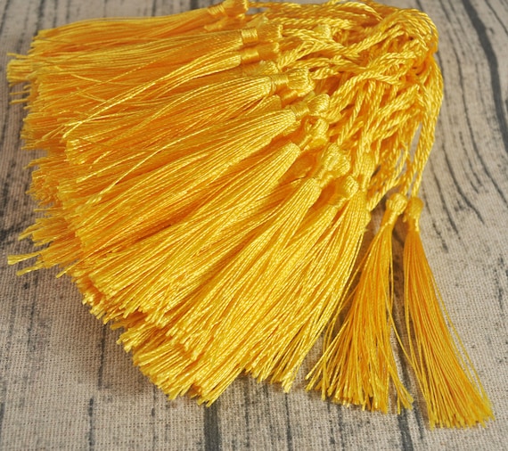 20 Nappe Decorative Multicolore Fai Da Te - Ciondoli Portachiavi, Segnalibri, Accessori Per Creazioni - 21,5 Cm - 4