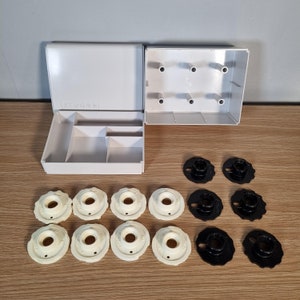 Cámaras de moda originales de una máquina de coser singer 740/760