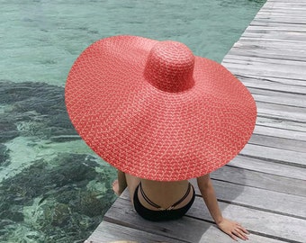 Oversized Beach Hat - Etsy Australia