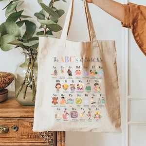 Sac fourre-tout spécialiste de la vie des enfants, sac de travail de la vie des enfants, cadeau spécialiste de la vie des enfants, cadeau de remise des diplômes de la vie des enfants, cadeau du CCAG, stagiaire de la vie des enfants