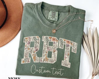 Comfort Colors ABA Shirt, RBT Shirt, Sped Teacher Shirt, Aba Therapy Shirt, Neurodiversity Shirt, BCBA Gift, Custom Aba Therapist Tee