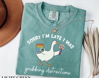 Camiseta de colores cómodos para especialistas en vida infantil, camiseta de defensor de la vida infantil, regalo de agradecimiento para el Mes de la Vida Infantil, camiseta CCLS de Child Life Goose