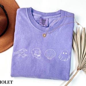 Comfort Colors SummerWeen Shirt, Summer Halloween shirt, Halloween Skeleton shirt, Cute Spooky Summer vibes, Hot Ghoul summer, spooky season