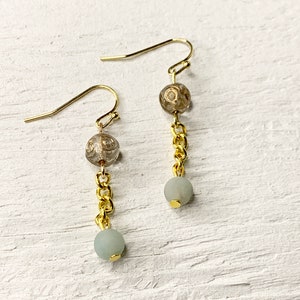 Dangling Stone Earrings