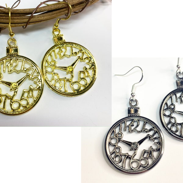 Tick Tock Earrings