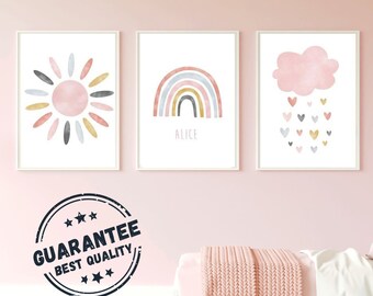 Affiche Arc En Ciel Etsy France
