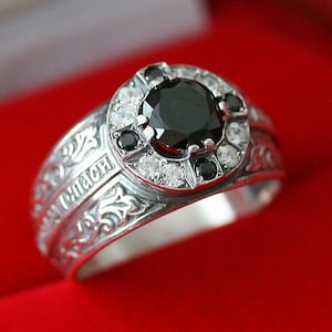 Männer Russisch-Orthodoxe Gebetsring Schutz Christian Jewelry.Save und Protect. Priester Ring. Edelsteine. Neu