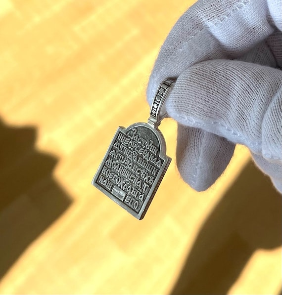 russian made gold plated Pendant Kazan Mother of God