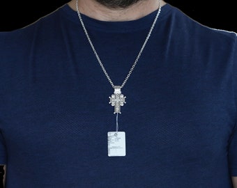 Catene, collane e pendagli da uomo in argento a croce in argento sterling | Acquisti Online su