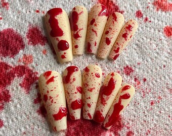 Bloody Good Time | Gel Press-On Nails [FREE Glue + Nail Prep Kit]