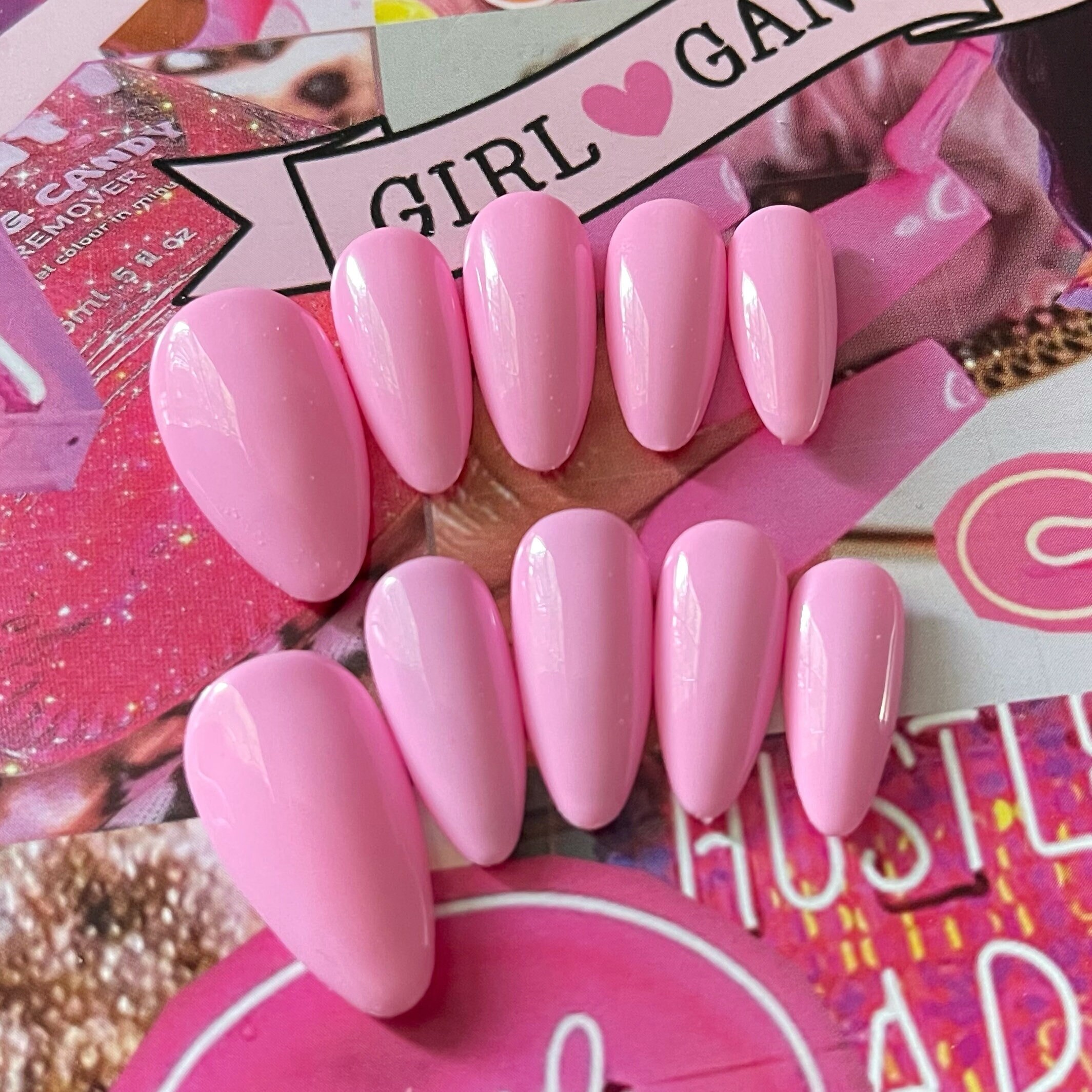 Pink Friday Gel Press-on Nails FREE Glue Nail Prep Kit - Etsy Australia Pink Friday Gel Press-on Nails FREE Glue Nail Prep Kit - Etsy Australia
