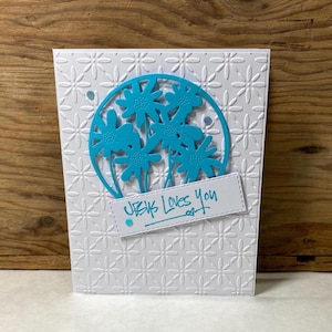 Handmade Greeting Card - Jesus Loves You - Any occasion card - Thinking of you - Get Well Card - Encouragement Card