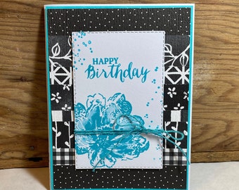 Handmade Birthday Card - Birthday Greeting Card - Happy Birthday Card - Stampin' Up! Birthday Card