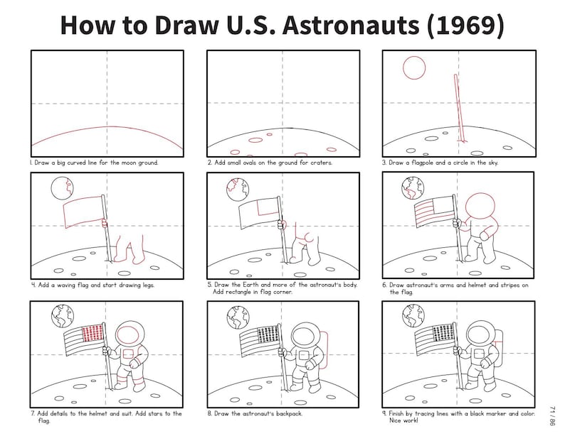 CC Cycle 3 History | How to Draw American History | Classical Homeschool Coloring Book image 15