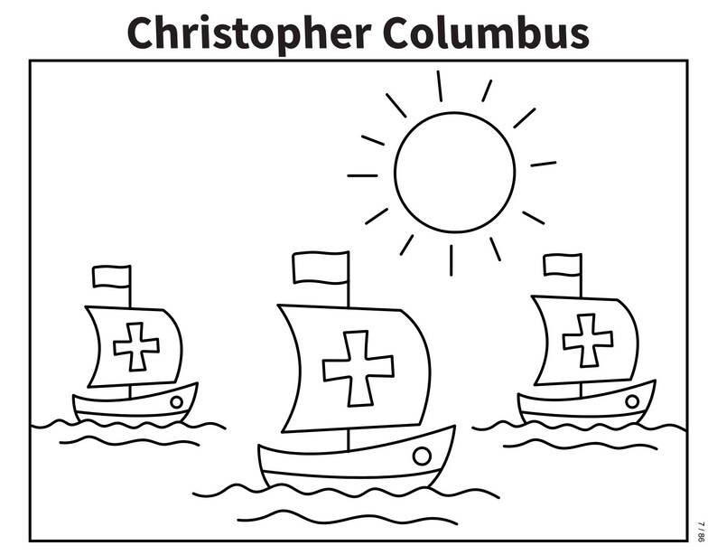 CC Cycle 3 History | How to Draw American History | Classical Homeschool Coloring Book image 10
