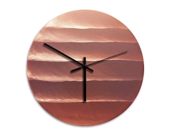 Horloge murale cuivre unique - silencieux