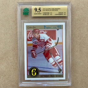 Sergei Fedorov (Detroit Red Wings) 1990 O-Pee-Chee Premier Hockey #30 RC  Rookie Card - PSA 10 GEM MINT