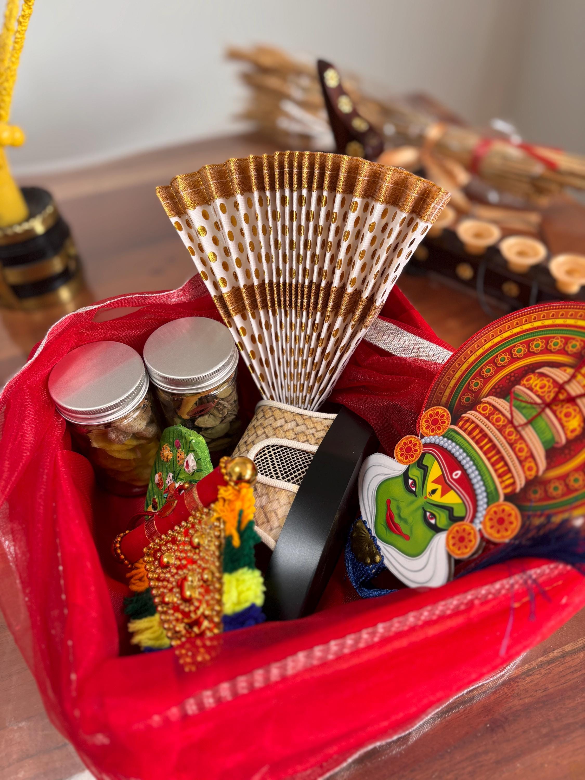 Magnete Frigorifero 3D India Kerala – Souvenir Da Viaggio Originale In Resina – Decorazione Casa E Cucina