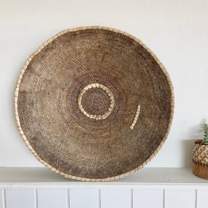 Vintage Makenge Basket | Authentic African Wedding Basket | Rare, Unique Wall Art | African Home Decor | Collector Piece | Zambia