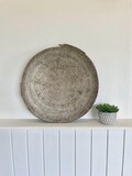 Vintage Makenge Basket: Zambian Woven Wall Tray, African Artifact product logo