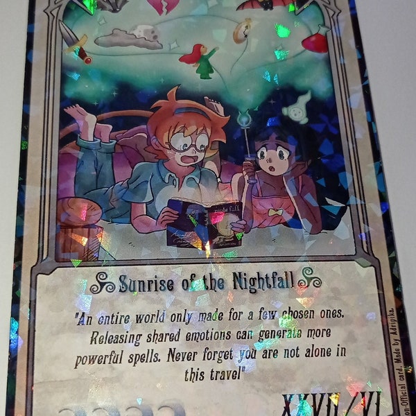 Little Witch Academia Original Chariot Card Shiny Rod 4/5
