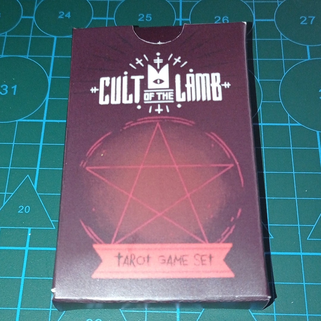 Cult of the Lamb Tarot Game Set optional DLC Cards Etsy UK