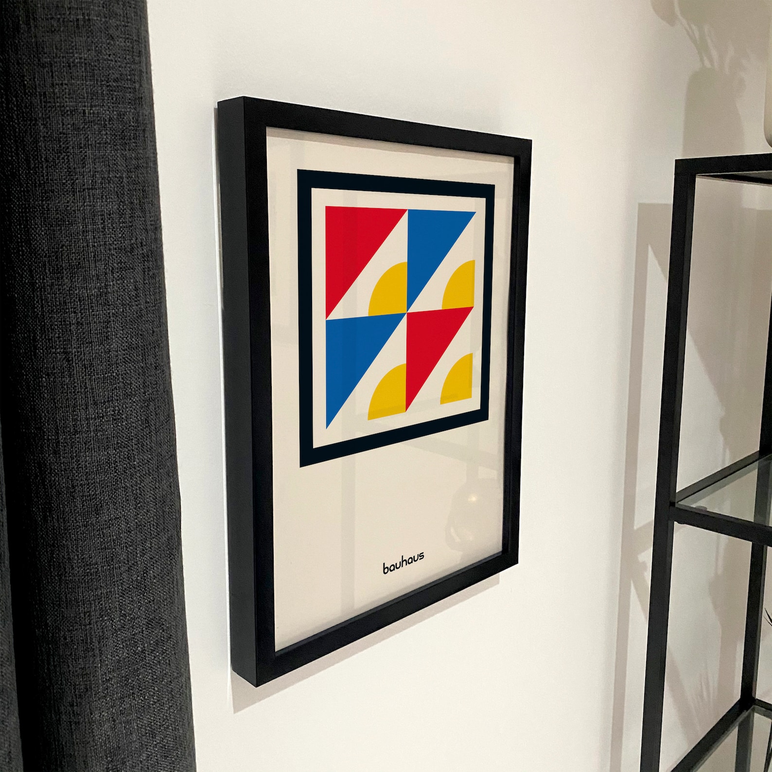 Bauhaus Art Movement Print Geometric Design Exhibition Etsy