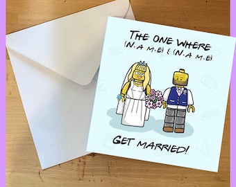 Lego hotsell wedding invitations