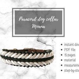 Tutoriel pour collier de chien en paracorde : guide de bricolage (téléchargement PDF)