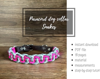 Tutorial de collar de paracord para perros: Guía para hacer tú mismo (Descargar PDF)