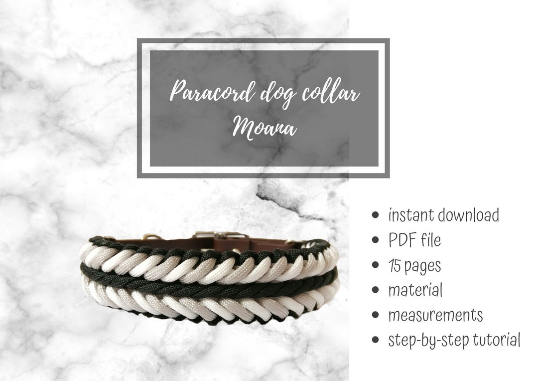 How to Make Dog Collar From Paracord, Dog Collar Paracord, Tutorial for Dog Collar Paracord