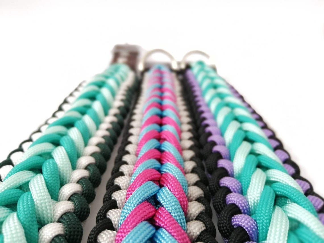 How to Make Dog Collar From Paracord Dog Collar Paracord Etsy
