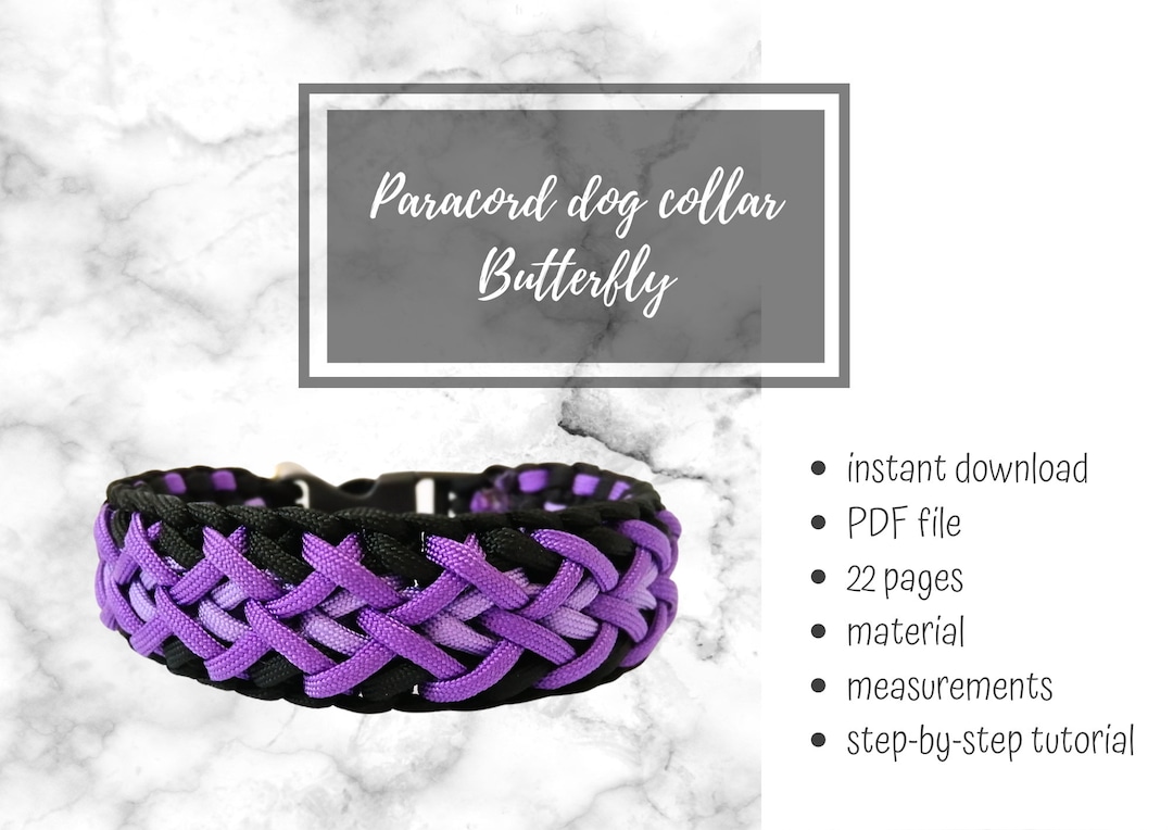 How to Make Dog Collar From Paracord, Dog Collar Paracord, Tutorial for Dog Collar Paracord