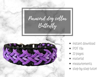 Paracord Dog Collar Tutorial: DIY Guide (PDF Download)