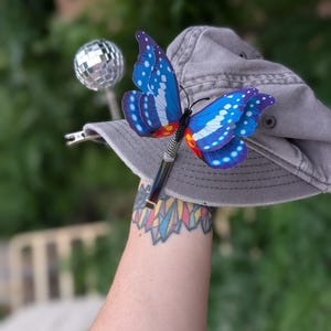 Butterfly Sprouts Hat Clips Perfect For Festival Rave Gifts