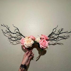 Nature-Inspired Fairy Crown - Renaissance Faire Headpiece