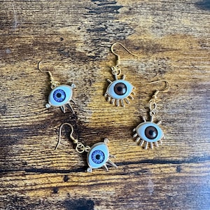Fun Eyeball Dangle Earrings