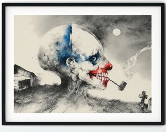 Scary Stories To Tell in The Dark Vintage Poster Print