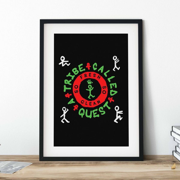 A Tribe Called Quest Poster Print | Wall Art | Wall Decor |  Home Decor | Satin Photo Paper | Canvas Print |