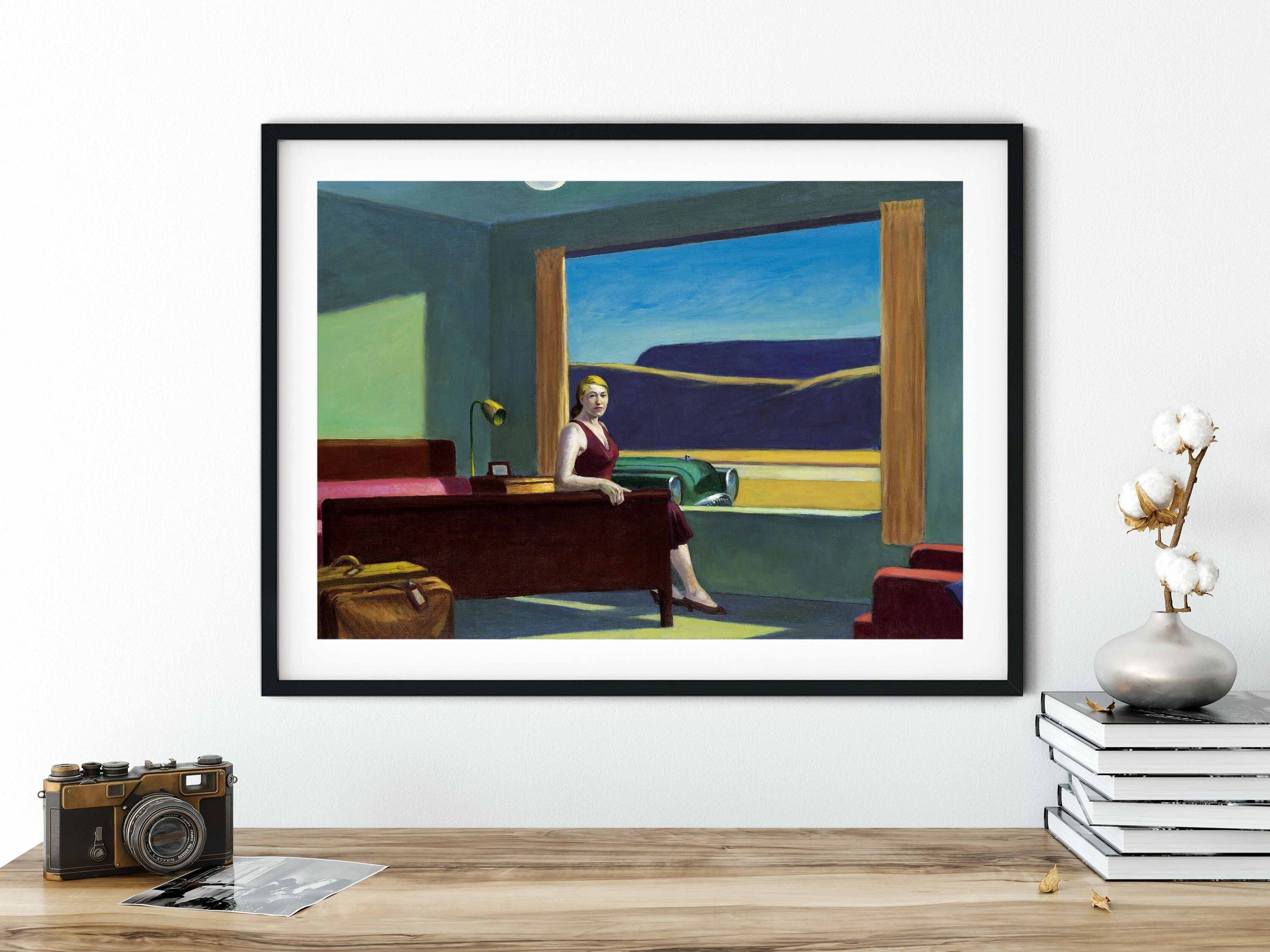 Western Motel, 1957 by Edward Hopper