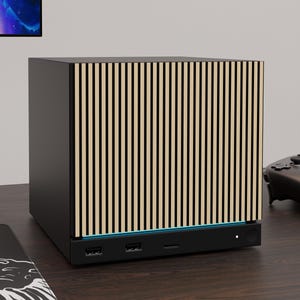 Pine Faceplate for Valve Steam Machine – Minimal Design