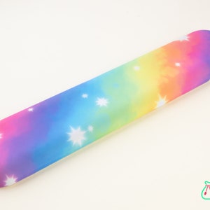 Rainbow Dust Design Keyboard Wrist Rest | For PC Setup | For Gaming