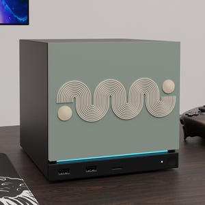 Wave Faceplate for Valve Steam Machine – Geometric Shape Design