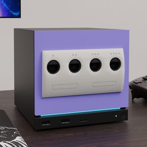 Cubey Faceplate for Valve Steam Machine – Retro Gaming Design